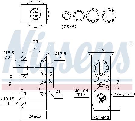 Buy Nissens 999279 at a low price in United Arab Emirates!