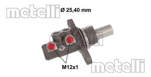 Metelli 05-0878 Brake Master Cylinder 050878