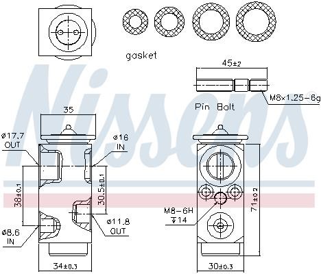 Buy Nissens 999286 at a low price in United Arab Emirates!