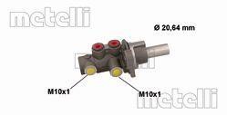 Metelli 05-0886 Brake Master Cylinder 050886