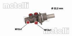 Metelli 05-0888 Brake Master Cylinder 050888