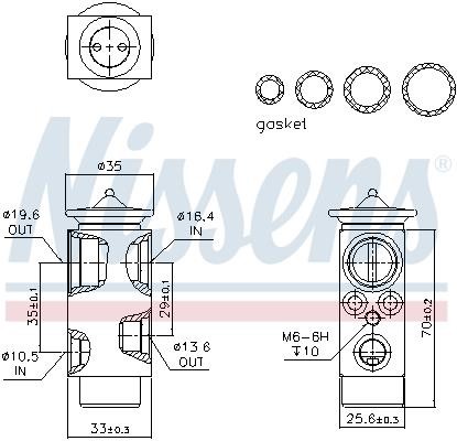 Buy Nissens 999312 at a low price in United Arab Emirates!