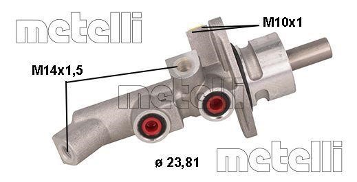 Metelli 05-1119 Brake Master Cylinder 051119
