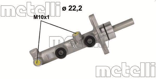 Metelli 05-1126 Brake Master Cylinder 051126