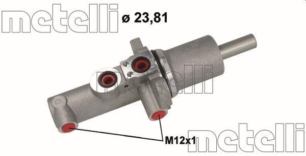 Metelli 05-1145 Brake Master Cylinder 051145