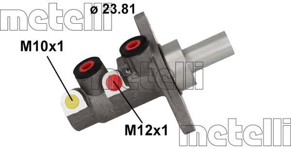 Metelli 05-1146 Brake Master Cylinder 051146