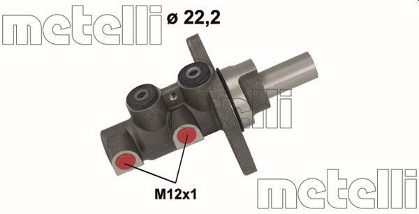 Metelli 05-1152 Brake Master Cylinder 051152