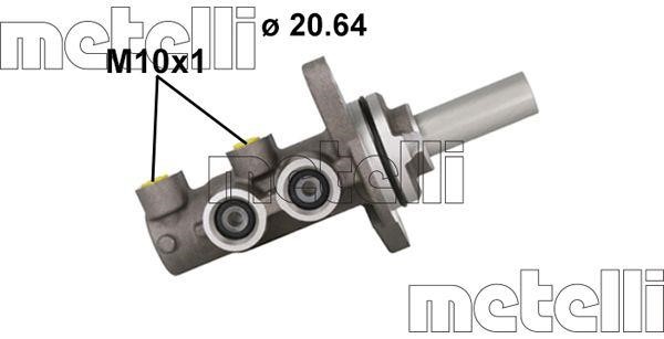 Metelli 05-1161 Brake Master Cylinder 051161