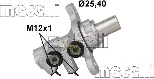 Metelli 05-1210 Brake Master Cylinder 051210