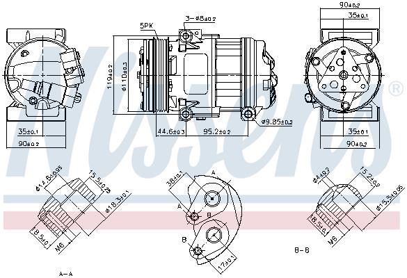 Buy Nissens 890055 at a low price in United Arab Emirates!