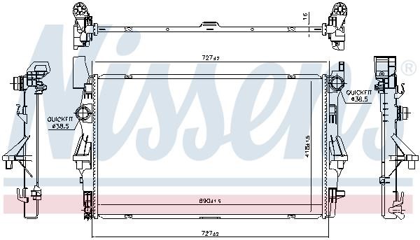 Buy Nissens 606022 at a low price in United Arab Emirates!