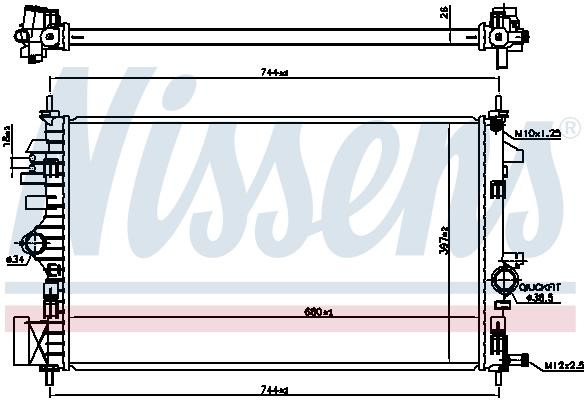 Buy Nissens 606047 at a low price in United Arab Emirates!