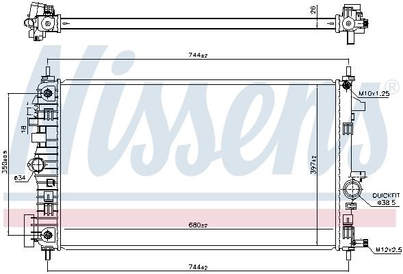 Buy Nissens 606049 at a low price in United Arab Emirates!