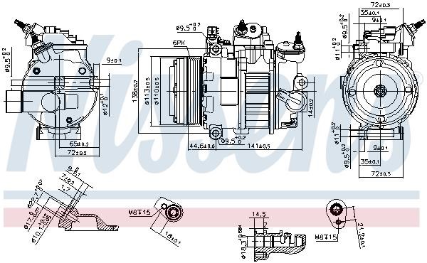 Buy Nissens 890250 – good price at EXIST.AE!
