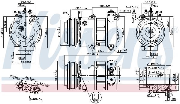 Buy Nissens 890664 at a low price in United Arab Emirates!