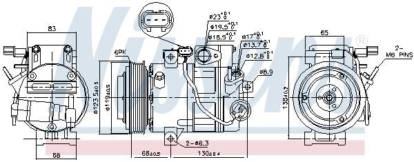 Buy Nissens 890687 at a low price in United Arab Emirates!