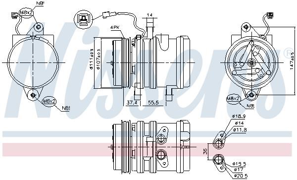 Buy Nissens 890697 at a low price in United Arab Emirates!