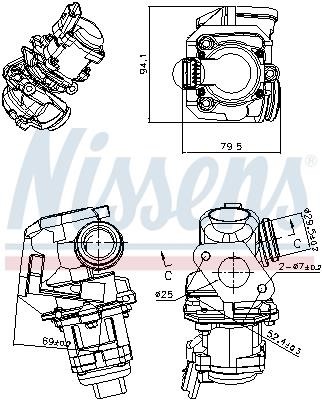 Buy Nissens 98150 – good price at EXIST.AE!