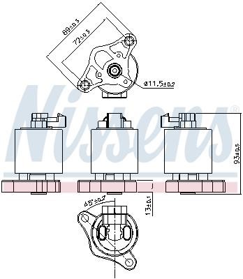 Buy Nissens 98153 – good price at EXIST.AE!