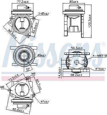 Valve Nissens 98173