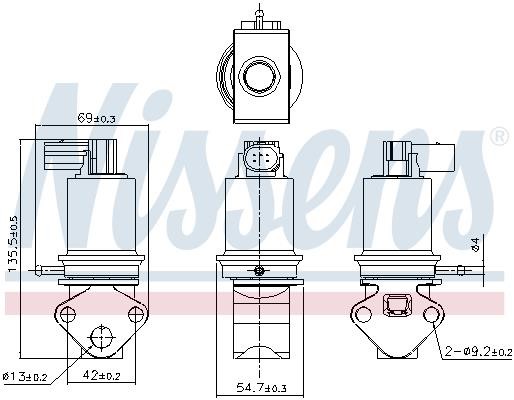 Valve Nissens 98179