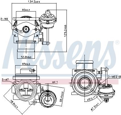 Nissens Valve – price 225 PLN