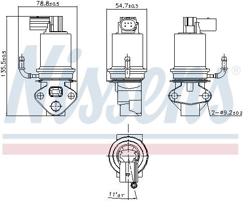 Valve Nissens 98201