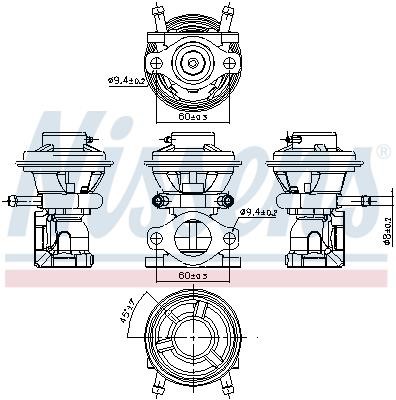 Nissens Valve – price 257 PLN