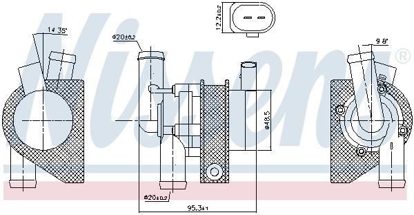 Buy Nissens 831060 at a low price in United Arab Emirates!