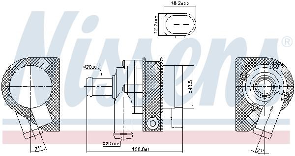 Buy Nissens 831061 at a low price in United Arab Emirates!