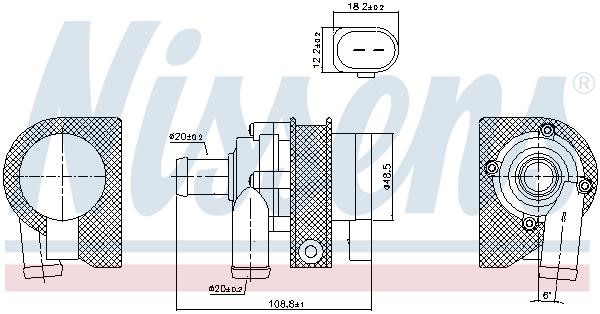 Buy Nissens 831063 at a low price in United Arab Emirates!
