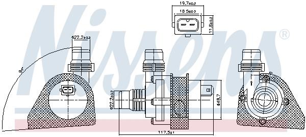 Buy Nissens 831066 at a low price in United Arab Emirates!