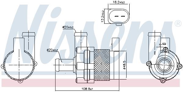 Buy Nissens 831067 at a low price in United Arab Emirates!