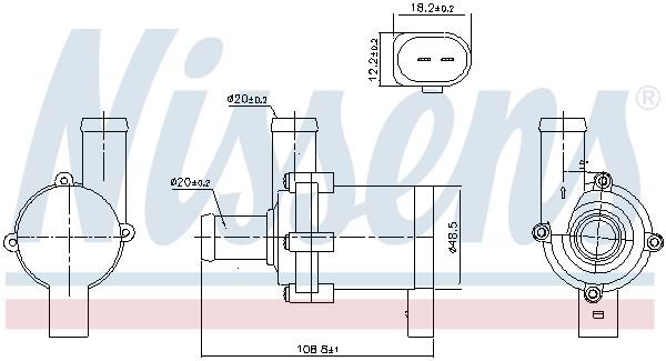 Buy Nissens 831068 at a low price in United Arab Emirates!