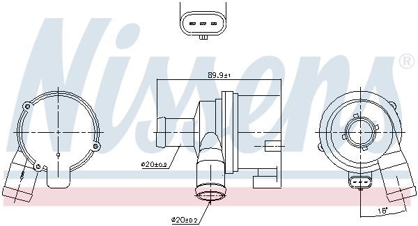 Buy Nissens 831070 at a low price in United Arab Emirates!