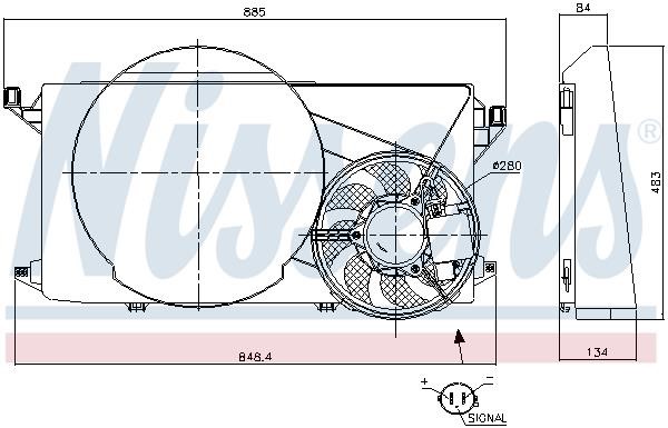 Buy Nissens 85825 at a low price in United Arab Emirates!