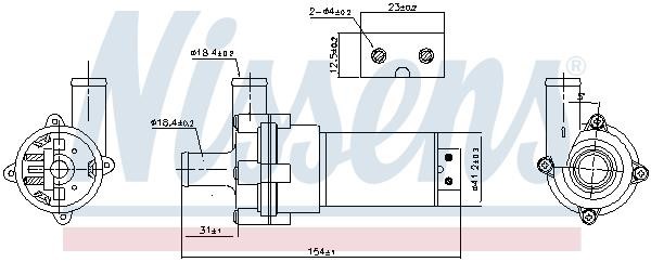 Buy Nissens 831050 at a low price in United Arab Emirates!