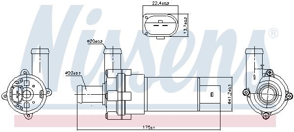 Buy Nissens 831053 at a low price in United Arab Emirates!