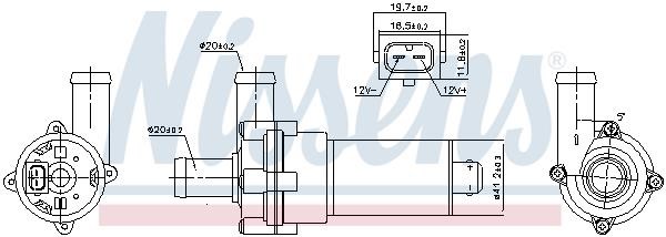 Buy Nissens 831054 at a low price in United Arab Emirates!