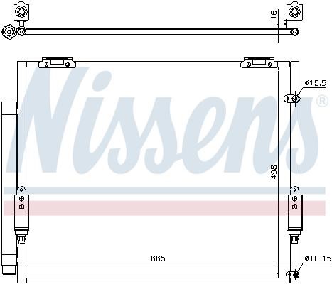 Nissens Cooler Module – price 559 PLN