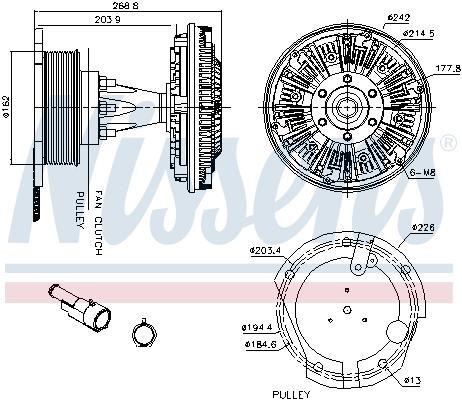 Buy Nissens 86095 at a low price in United Arab Emirates!