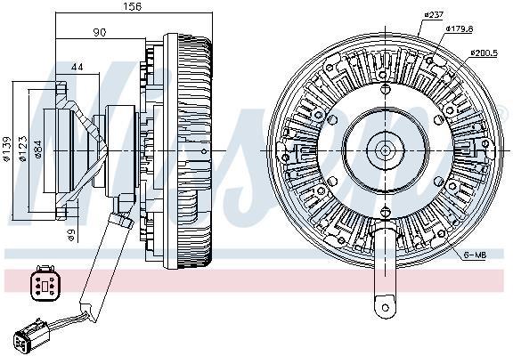 Buy Nissens 86154 at a low price in United Arab Emirates!