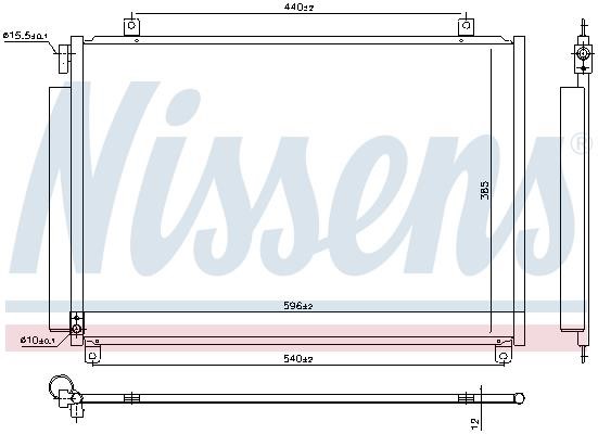 Nissens Cooler Module – price 731 PLN