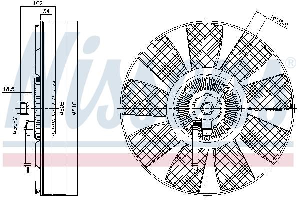 Buy Nissens 86218 at a low price in United Arab Emirates!
