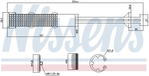 Buy Nissens 95605 at a low price in United Arab Emirates!