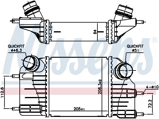 Buy Nissens 961117 at a low price in United Arab Emirates!