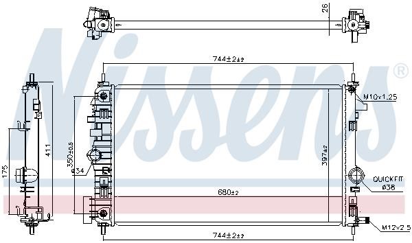 Buy Nissens 630769 at a low price in United Arab Emirates!