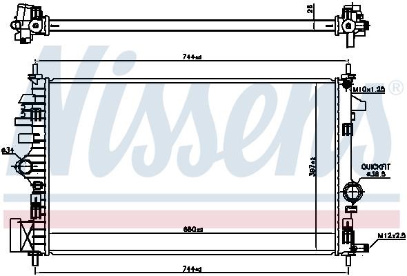 Buy Nissens 630773 at a low price in United Arab Emirates!