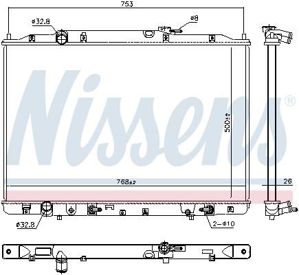 Buy Nissens 606853 at a low price in United Arab Emirates!