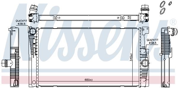 Buy Nissens 60857 at a low price in United Arab Emirates!